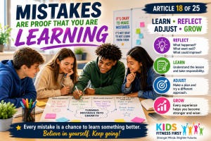 Teenagers demonstrating learning from mistakes in teenagers by reviewing a group project, discussing improvements and planning their next steps